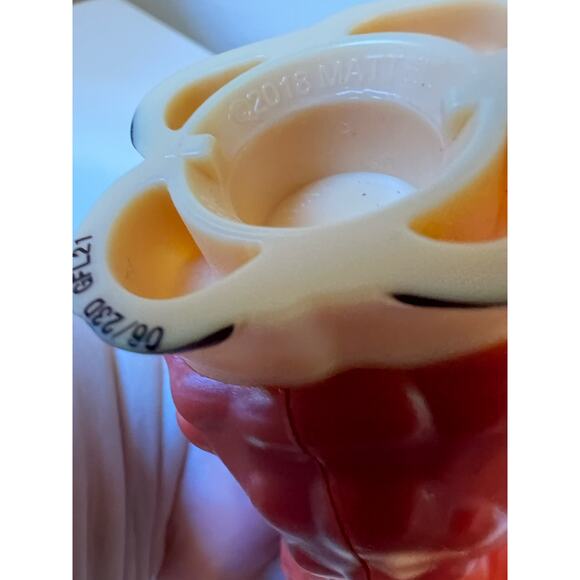 Fisher-Price Little People Lama Monkey Giraffe Zoo Animal Figure 2018 Lot - Picture 3 of 3